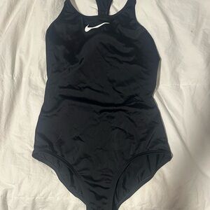 Nike Girl’s Black One-Piece Swimsuit